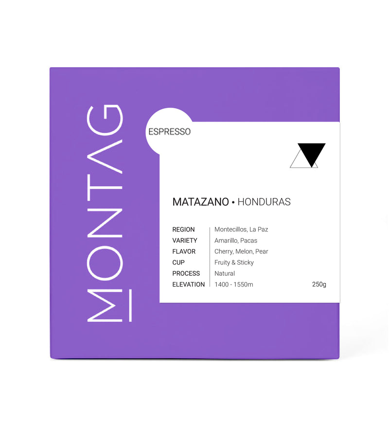 Matazano Honduras Espresso Kahve - Montag Coffee