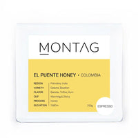 El Puente Honey Kolombia Espresso Kahve - Montag Coffee