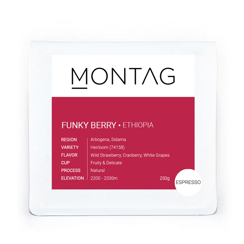 Funky Berry Etiyopya Espresso Kahve - Montag Coffee